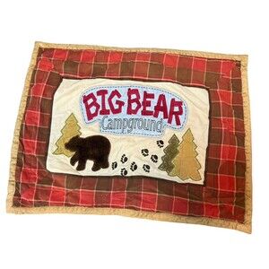 Woolrich Kids Big Bear Campground Lodge Plaid (1) Standard Pillow Sham 20X26